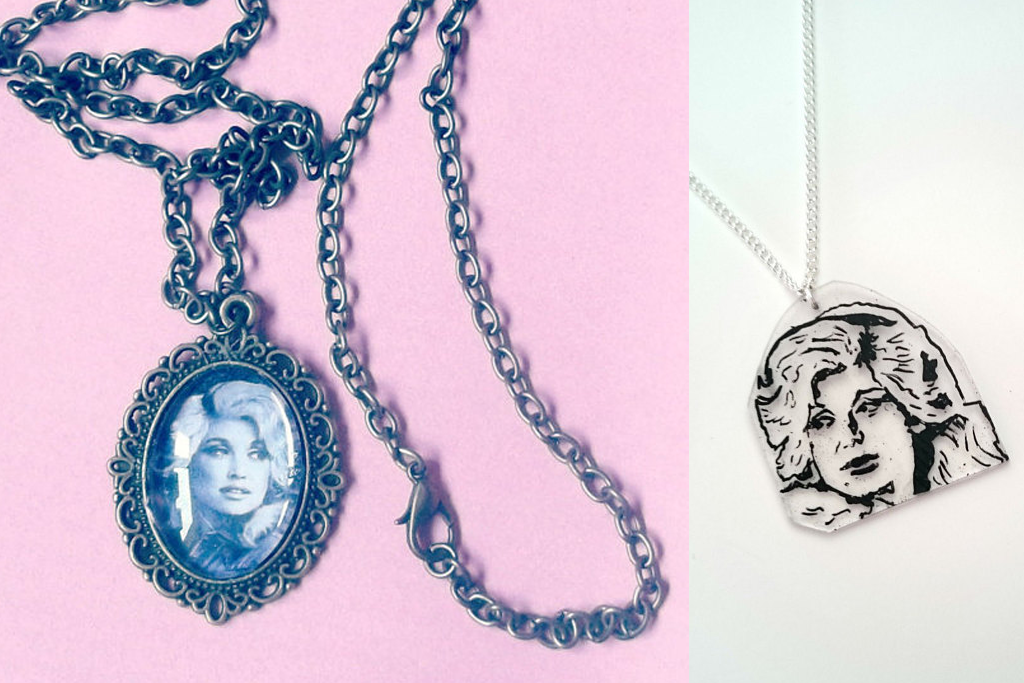 2 Beautiful Dolly necklaces